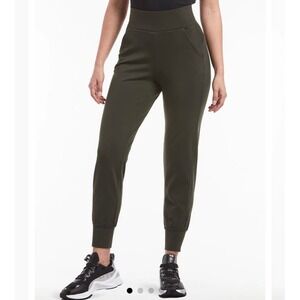 Public Rec All Day Jogger‎ Pant Size 32 /28  Dark Olive Green Tapered Leg